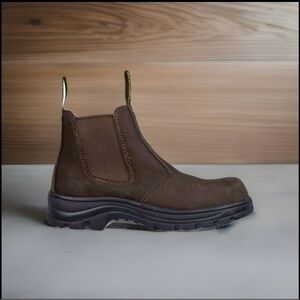 Skechers Work Womens Workshire Jannit Composite Toe Work Boot Brown Size 8 W